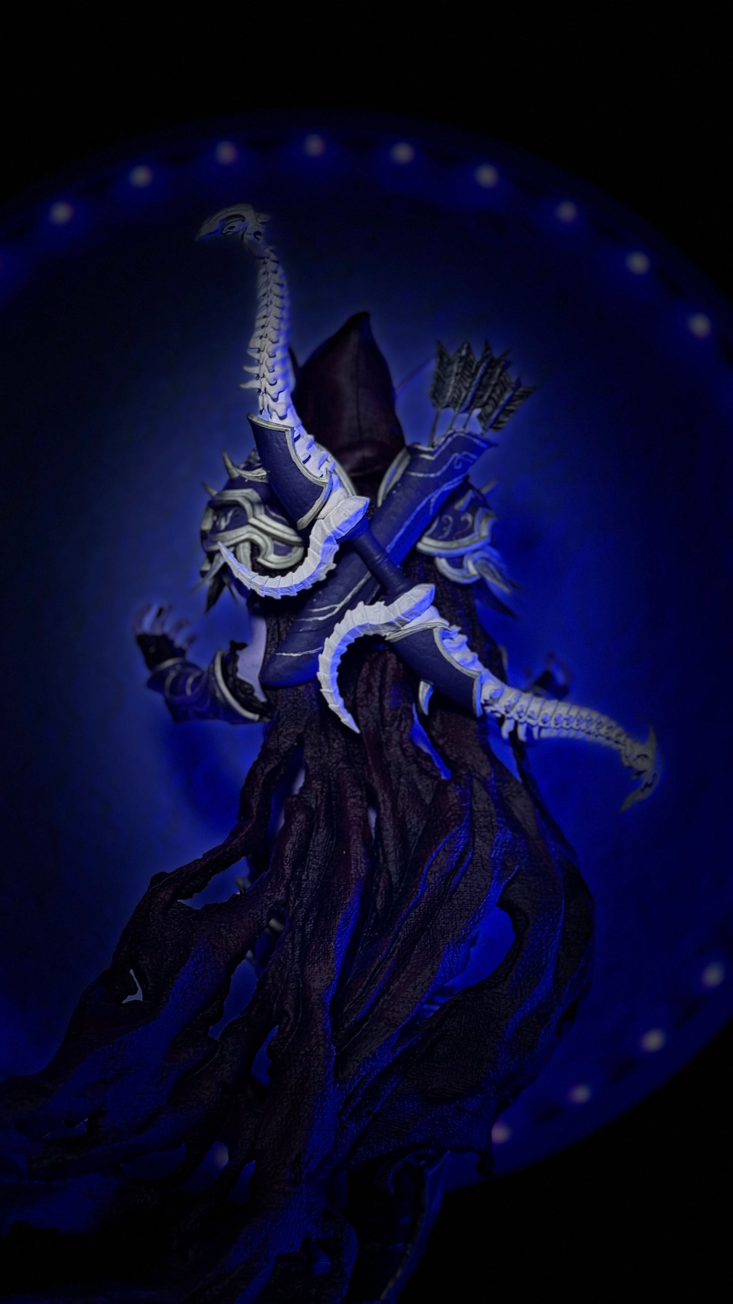 ✨ Sylvanas Windrunner–Inspired Hand-Painted Figure | 30 cm ✨