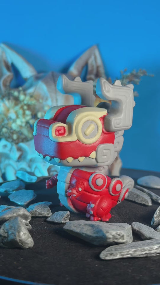 Hand-Painted Resin Dragon Figurine – Custom Collectible Art Piece